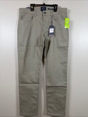 Ben Sherman Vetiver 33x32 Slim Fit — Olive Green Pants